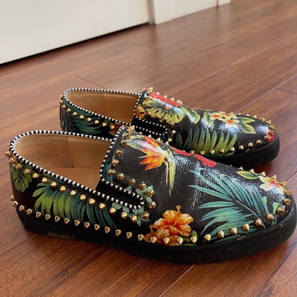 Christian Louboutin Patent leather slip on - Picture 2 of 3